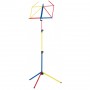 K & M  100/1 Steel Music Stand. In various colors